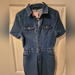 Denim jumpsuit